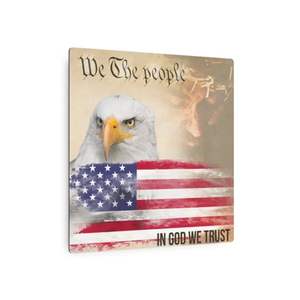 We The People - Metal Art Sign (Square) - Image 15