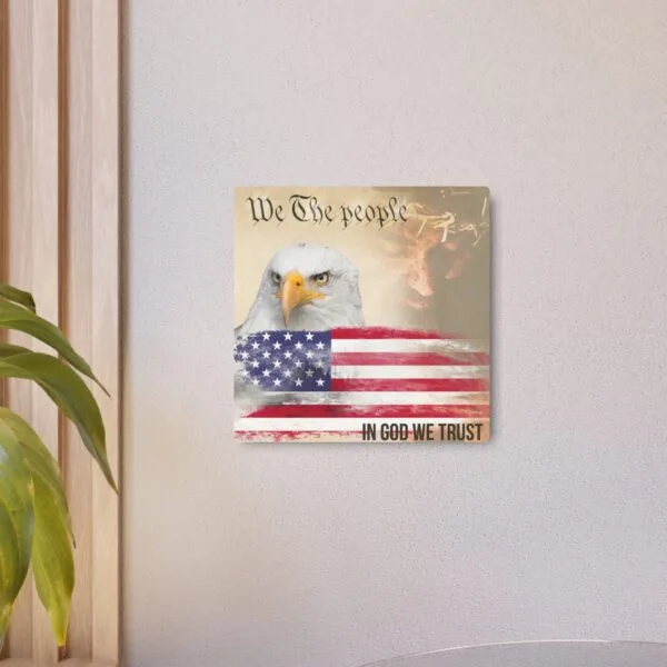 We The People - Metal Art Sign (Square) - Image 16