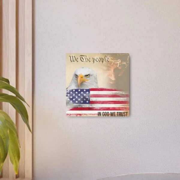 We The People - Metal Art Sign (Square) - Image 10