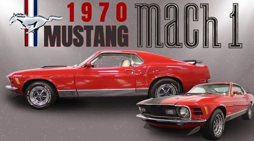 Ford Mustang Apparel - 1970 Mach 1 T-Shirt