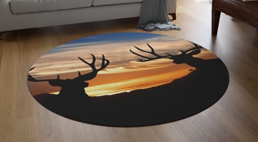 Deer Area Rug